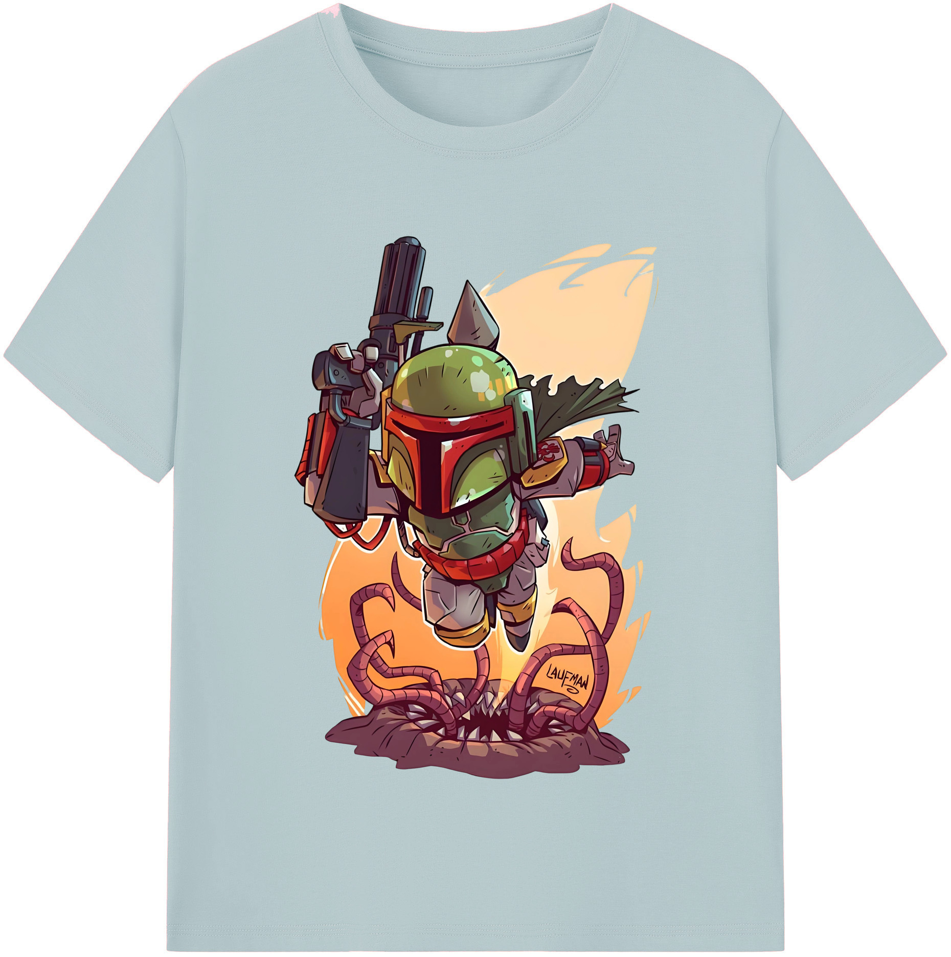 （画像用） スター・ウォーズ Star Wars 綿100％半袖Tシャツ（フロントプリント）
